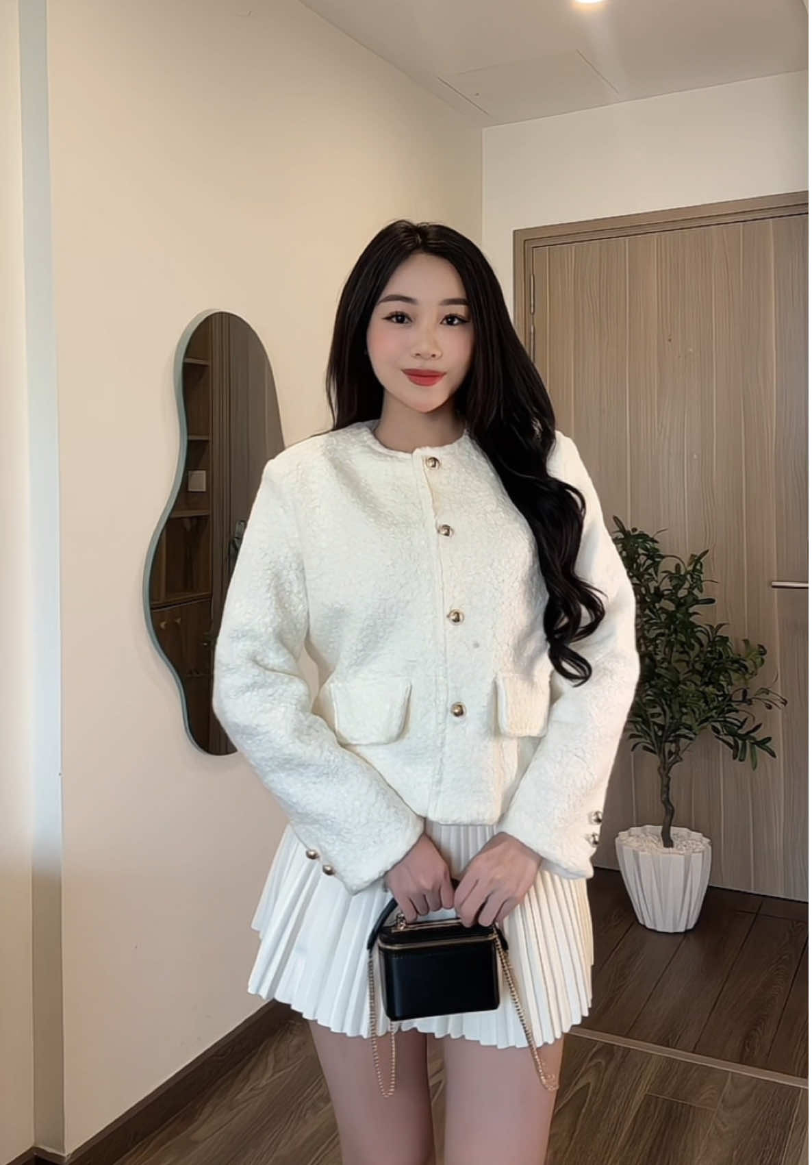 Áo xinh và siêu ấm 😚 @Samhye Wear #samhyewear1 #TikTokFashion #aokhoacnu 