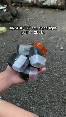 WHITE/ORANGE available #signallight #xrm110 #xrm125 #white #orange 