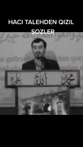 Haci Taleh☝️#islam #hacitalehbagirzade #hacitaleh #islamic_video #allahuakbar 
