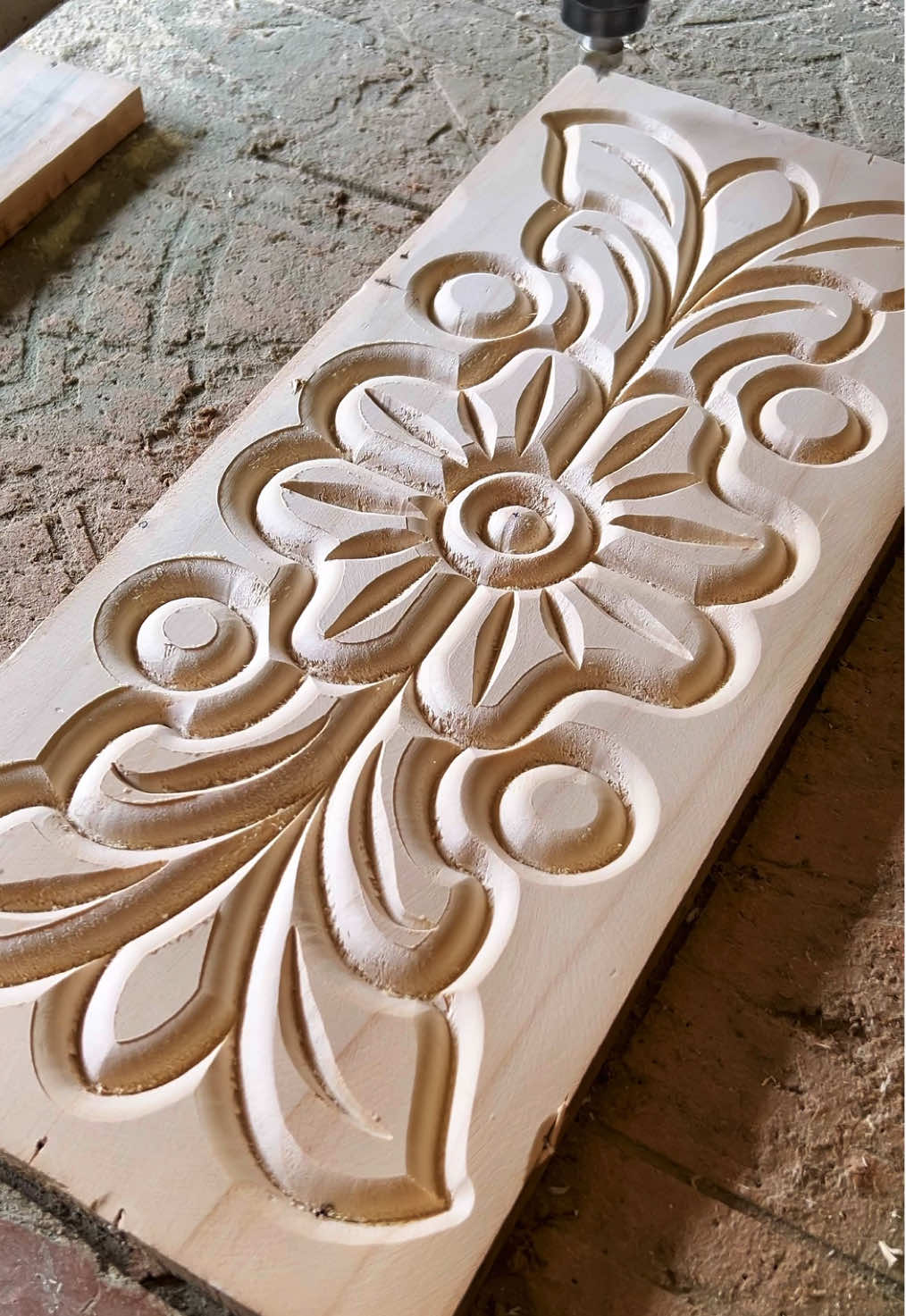 CNC Router Precision | The Most Mesmerizing Wood Carving ASMR Ever 😍🪵🔥