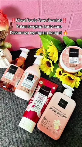 Suka banget sama body care nya scarlett.  apalagi kalo beli sepaket gini jadi lebih murah 🫶😍 isinya apa aja?  📌 Shower Gel/ Shower serum 📌 Body Scrub 📌 Body serum 📌 Body Lotion #showergel #bodyscrub #bodyserum #bodylotion #scarlett 