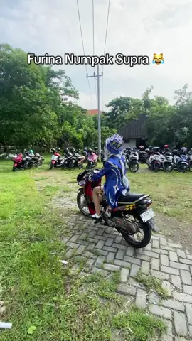 Furina Numpak Supra 😹 @ikooo 💙 #furina #motovlog 