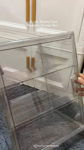 Acrylic Display Case Magnetic Storage Box #acrylicorganizer #storagebox #jjsnchz_ 