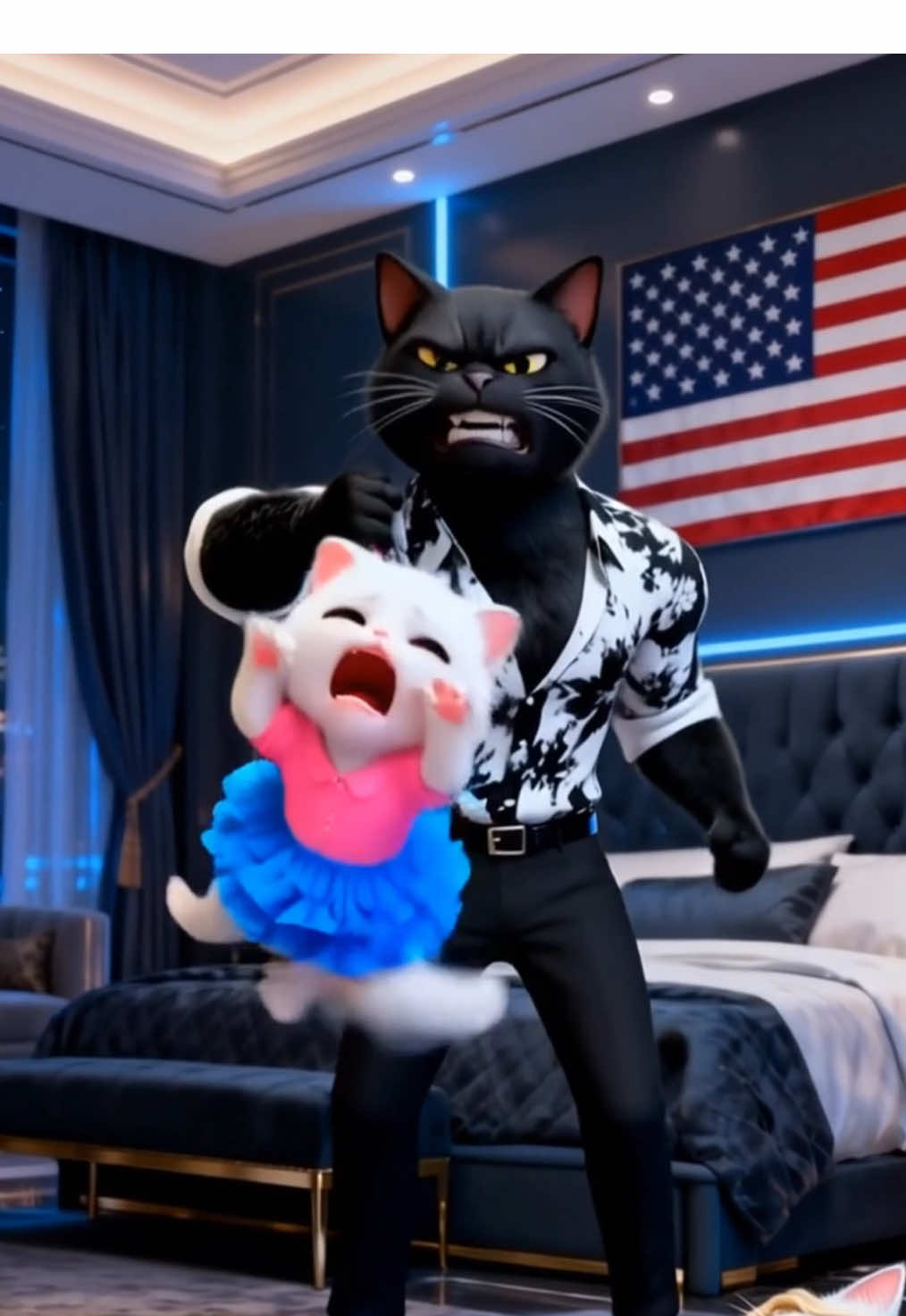 What’s the ending?#kitten #usa #cat #fyp #aicat 