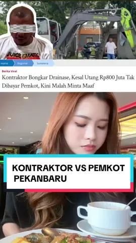 Heran!! Orang-orang kok pada jah4t sihh🥲 #cicideveloper #kontraktor #pekanbaru #drainase #pemkot 