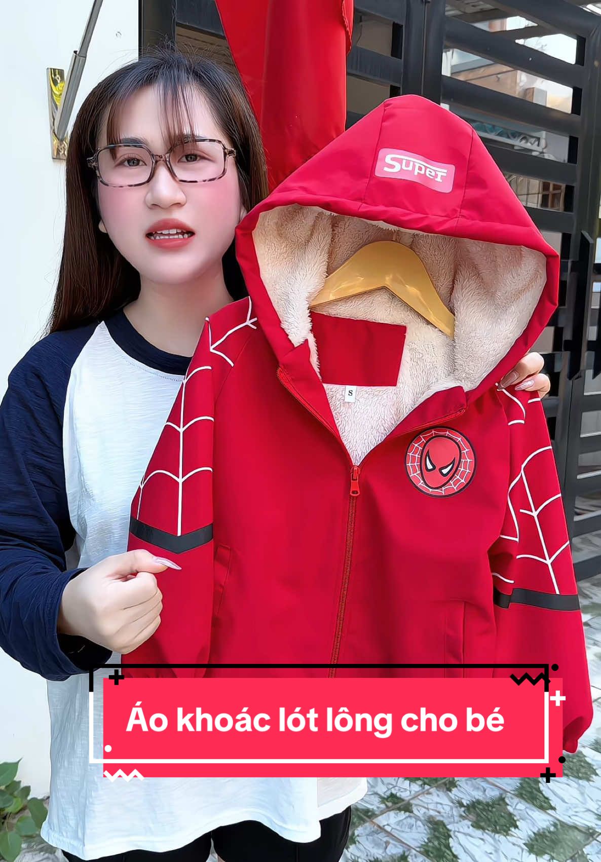 Áo khoác lót lông cho bé #quanaothudongchobe #thoitrangthudongchobe #aokhoaclotlongchobe #aokhoacchobe #aokhoacbe 