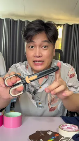 กรรไกรพร้อมคัทเตอร์ในตัว เคลือฟลูออรีนกันเหนียว คมกริบ ควรมีติดบ้านจ้า  #กรรไกร #รีวิวของใช้ 