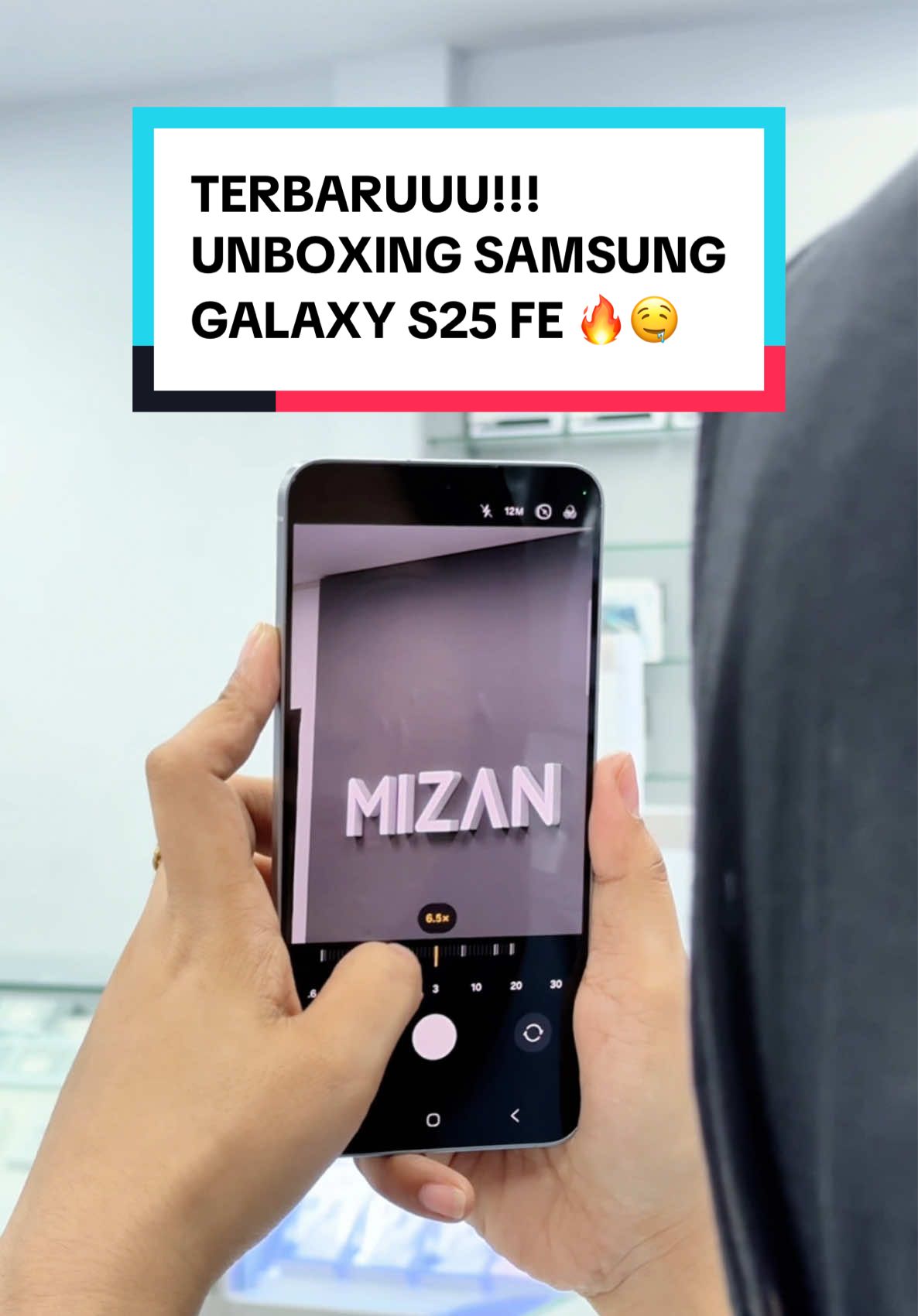 TERBARUUU!!! UNBOXING SAMSUNG GALAXY S25 FE 🔥🤤 @Mizan Ponsel @Toke Mizan @Mizan Lhokseumawe  #fyp #samsung #galaxys25fe #promoakhirtahun #aceh 