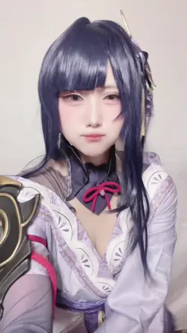 捕まえました #原神コスプレ #雷電将軍 #raidenshogun #genshincosplay #cosplay 