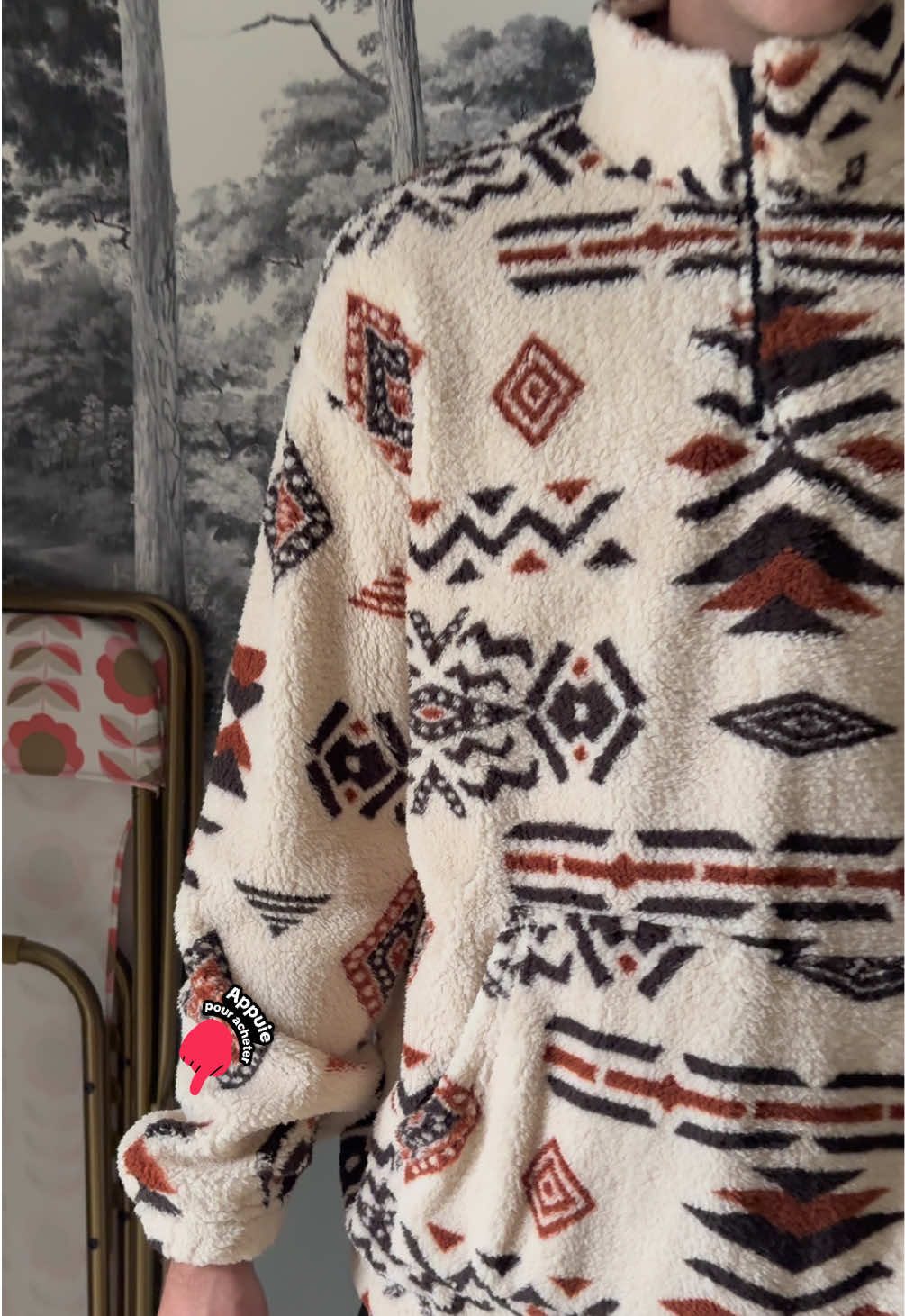 Envie d’un sweat qui tient chaud ? C’est ici 🛒  Ici en taille M  #ouvretesoffres #TikTokShopBlackFriday #tiktokshop #blackfriday #homme 