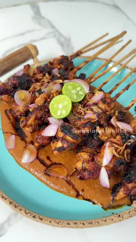 Sate ayam simple 🤤 alat masak  @idealife #sateayam