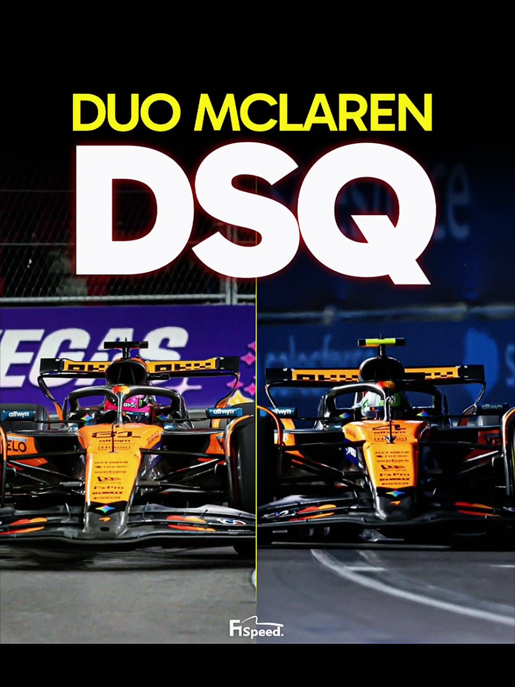 Duo McLaren DSQ. Otomatis gap Max sama Lando cuma 24 poin dengan sisa 3 race (1 sprint). Padahal udah legowo malah dikasih harapan lagi #f1 #maxverstappen #redbull #lasvegasgp #mclaren 