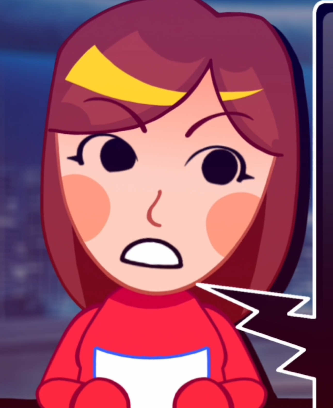 breaking news??? mii news???  Get it???? Ha i love tomodatchi life ok ib: @Swirliez #tomodatchilife #nintendo #mii #animation #alightmotion