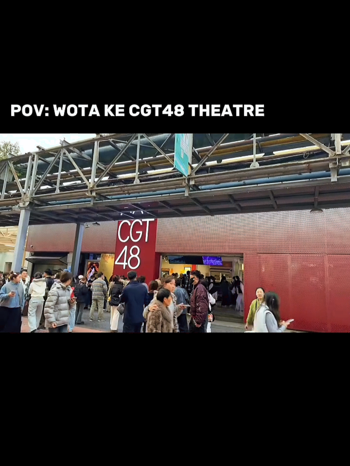 ketika wota berkunjung ke CGT48  #setiawanade #cgt48 #jkt48  #wota #chengdu