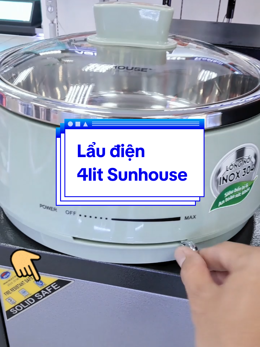 @Tony Xía Review @Tony Xía Review Lẩu điện 4 lít Sunhouse SHD4543 #xuhuong#lẩu điện#tiktok#