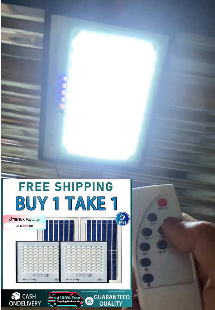 #creatorsearchinsights 【BUY1 TAKE1】 solar flood light 50000w 1000w #solarlight #affiliatemarketing 