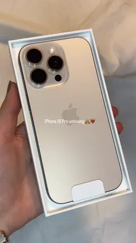So many of you saw my last video where I said I’d open it at 1K… BUT I hit 1K on Instagram first 😭💗 So here it is — the unboxing✨📱 TikTok, you’re next… let’s reach 1K here too 😭💞 #unboxingvideo #iphone16pro #fyp #foryoupage❤️❤️ 