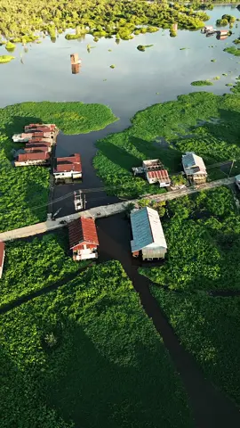 Sunset in mandawai city #fyp #capcut #palangkaraya #drone #dji 