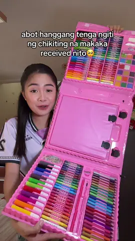 Sa dami ba naman nito panigurado matutuwa ang mga bata dito😍 #artset #artsetforkids #coloringset #giftideas #giftideaforkids 