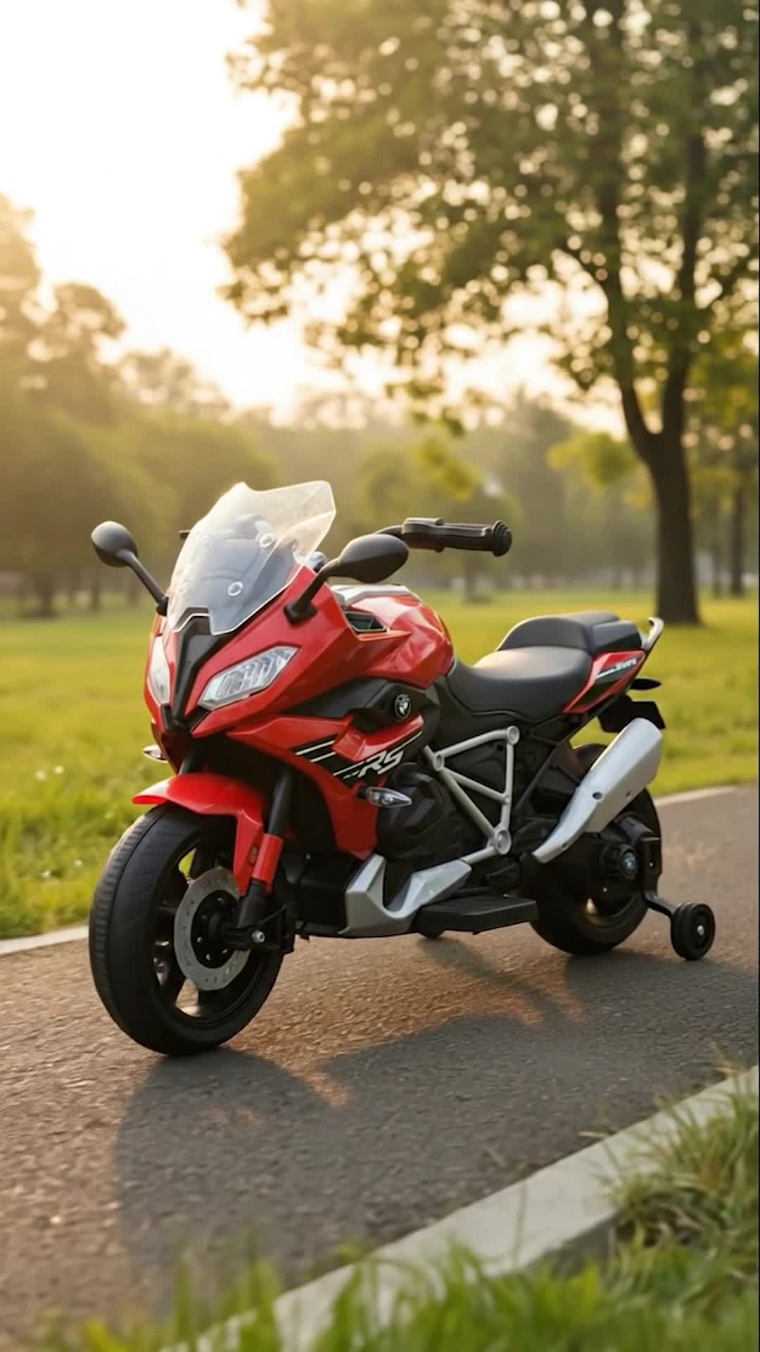 Aventura sobre duas rodas começa aqui! Com a Mini Moto Elétrica da Maxi Toys, os pequenos aceleram com estilo, segurança e muita diversão! Faróis que acendem de verdade, som com bluetooth e rodinhas de apoio para garantir equilíbrio, tudo pensado para transformar cada passeio em uma experiência inesquecível. Ideal para estimular a coordenação, a autonomia e, claro, a imaginação dos mini pilotos. Porque brincar também é explorar o mundo com confiança! #MiniMotoMaxiToys #AventuraSobreRodas #BrincarÉAprender #PequenosPilotos #DiversãoComEstilo