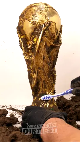 Cleaning The DIRTIEST FIFA World Cup Trophy Ever! #cleaning #clean #cleaningtiktok #CleanTok #cleaningtiktoks #cleantoks #cleaningthedirtiest #foryou #dirty #cleaningmotivation #howtoclean #satisfyingcleaning #asmr #asmrcleaning #cleaningasmr #satisfying #omg #ctd #cleanwithme #transformation #fifaworldcup #worldcuptrophy #footballcleaning #trophycleaning #deepcleaning #dirttoclean #beforeandafter #satisfyingvideo #oddlysatisfying #restorationtok #shineitup #footballtok #cleantrophy #futbol #football #voetbal #Soccer #worldcup