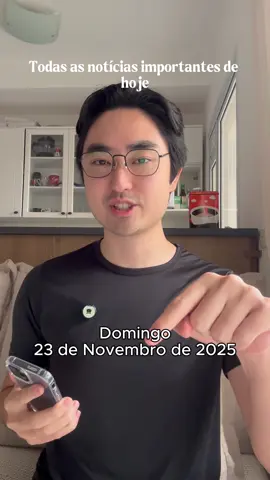 📋 domingo dia 23 de novembro #noticias