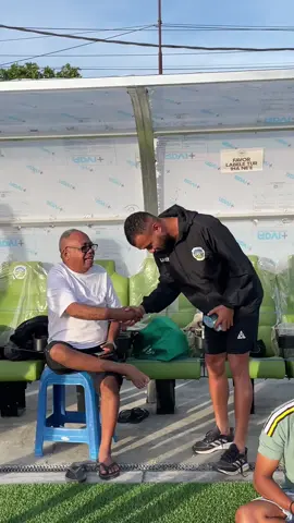 Respect moment  Coach x President #football#timorleste🇹🇱#laisorulaifc#motivation#respect