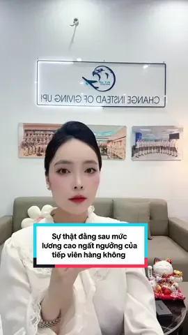Sự thật đằng sau mức lương cao ngất ngưởng của tiếp viên hàng không ✈️ ##tiepvienhangkhong##salary##cabincrew##luong##flyupacademy