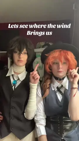 Must be the wind… With my and MY Dazai : @🄼🄸🄾  [#SOUKOKU] #soukokucosplay #bsdcosplay #fypシ゚ #chuuyacosplay 