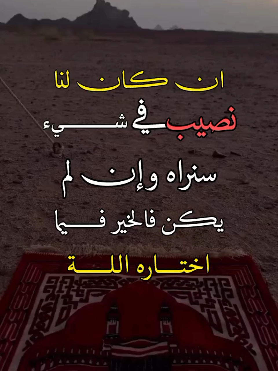 #ان_كان_لنا_نصيب_في_شي_سنراة #foryou #foryoupage #you #هدوءالليل 