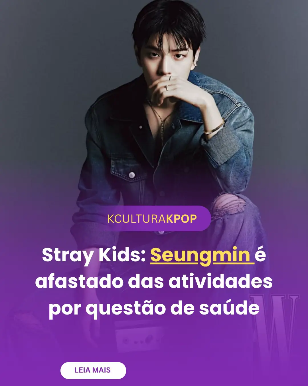 Seungmin precisou pausar hoje 💛🐶 A JYP informou que o Seungmin não pôde participar do Inkigayo de hoje devido a uma inflamação no pé. Ele já vinha sentindo desconforto e passou por novos exames após a pré-gravação. O médico explicou que a injeção pode causar dor temporária, mas deve melhorar rápido com descanso. Por isso, hoje ele precisou pausar as atividades. A saúde vem sempre em primeiro lugar — e estamos na torcida pela recuperação rápida do nosso Seungmin! 💛🐶 STAY e KCultura mandando energia boa. ✨🤍 ⸻ 🔖 Hashtags #Seungmin #StrayKids #SKZ #GetWellSoonSeungmin #StayWithSKZ     
