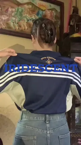 did not noticed my zipper was zipped down🤙🏻 but anw, love this retro shirt from @iridescent #fypppppooooppppppppppppp #affiliate 