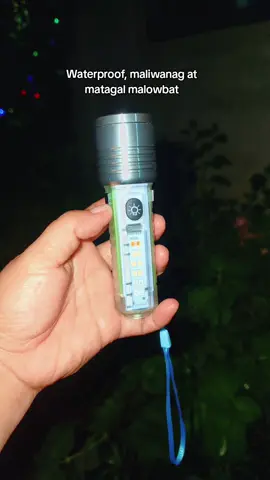 Multipurpose flashlight, maliwag at matagal malowbat perfect sa panahong sunod sunod ang bagyo at brown out. #flashlight #flashlights #waterproofflashlight #rechargeableflashlight #flashlightchallenge 