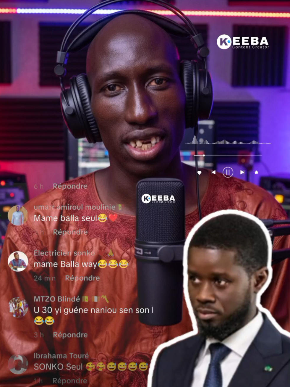 Mame Balla seul 😂🤣🙌🏽 #senegalaise_tik_tok #creatorsearchinsights #ousmanesonko #bassiroudiomayefaye #khasida 