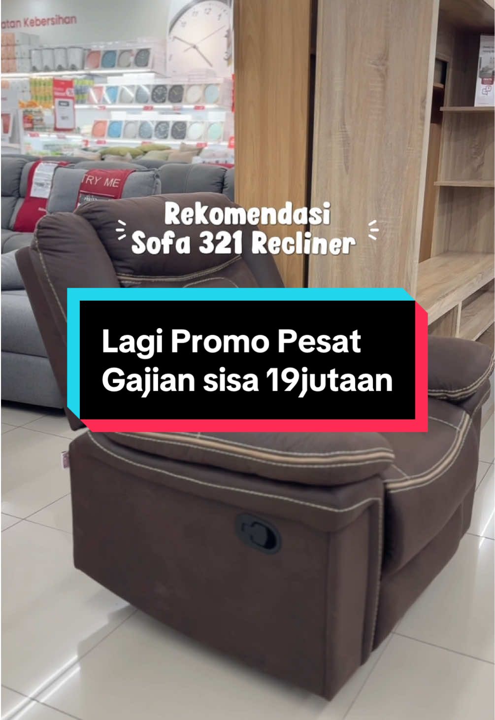 Promo pesta gajian hingga diskon 50% kembali lahi  promo berlangsung hingga 30 November 2025 Yuk datang ke toko SELMA terdekat, promonya berlaku di seluruh Indonesia. ________ *Syarat & Ketentuan Berlaku Info promo terlengkap klik www.selma.co.id 🛒 Belanja online SELMA + GRATIS ONGKIR* : ✅ Ruparupa.com klik bit.ly/selmadiruparupa ✅ Whatsapp klik bit.ly/WhatsappTokoSelma 📲 Member SELMA bergabung ke Ruparupa Rewards, yuk join klik bit.ly/gabungruparuparewards 💳 Kemudahan & Keamanan Pembayaran : ✔ Rekening BCA 7090099897 atas nama PT HOME CENTER INDONESIA RETAIL ✔ Cicilan 0% Kartu Kredit Bank Partner : BCA, Mandiri, CIMB, BNI dan BRI. ‼️ Hindari transfer ke rekening pribadi & selalu waspada terhadap potensi penipuan Follow Instagram @selma.indonesia untuk promo terbaru, klik instagram.com/selma.indonesia Hubungi SELMA di layanan 24 jam SELVIA - SELMA Virtual Assitant, klik wa.me/628158156777 🏠Temukan solusi isi rumahmu di SELMA KENDARI! #furnitureselmaja  #inspirasirumahkendari  #selmaasikasikan