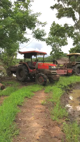 වගල් කොහෙද අපි එතන 🤝😏 #kubota #newholland 