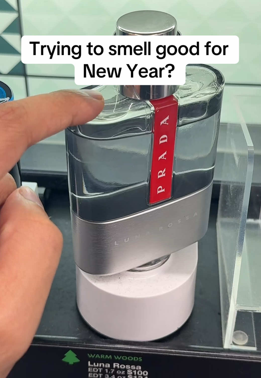 If you are trying to smoke good for the new year, then definitely try this fragrance #fragrance #Prada #cologne #smellamazing #tiktokshopchristmasdeals 
