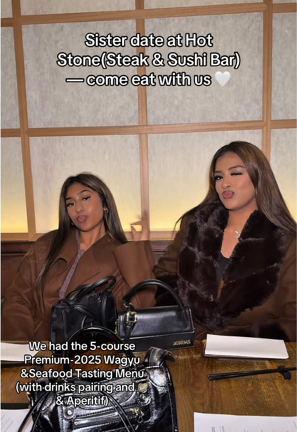 One of London’s best value deals right now 🍣🔥 Hot Stone – 5-Course Premium Wagyu & Sushi Menu 📍 3 Windmill Street, London W1T 2HY ✨ What we had: • 5-Course Premium Menu – £29.99 • Drinks pairing – £12.99 (Aperitif + wine options served throughout) 🍣 Course Breakdown: 1️⃣ Classic sashimi box 2️⃣ Sushi course – crunchy hot stone roll or seared butterfish roll 3️⃣ Seasonal omakase box (9–12 Japanese delicacies) 4️⃣ 450°C Volcanic Rock Experience – Olive-fed Wagyu aged 24 months, served with Japanese wagyu soy 5️⃣ Homemade Japanese dessert by Executive Chef Padam Rai 🍷 Drinks: Aperitif + wine pairing available; drinks offered with each course. ⚠️ NOTE: You must purchase a voucher from their website before booking or arriving. It’s only valid on specific days — read the T&Cs on their site before going. 🌟 Calm, quiet atmosphere – perfect for date nights or a girls’ dinner. If you love seafood, prawns, wagyu & sushi, this spot is a must-visit. Friendly staff & amazing service!🦪🥩🍣🍱🍷@Hot Stone London #londonfood #sushi #wagyu #oyster #omakase @jenniferjenaljenomy @JENAL <3 @jenomy<3 