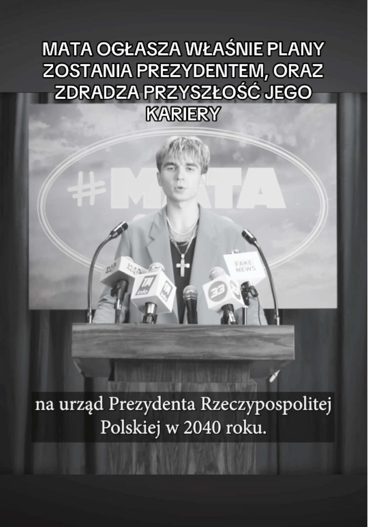 MATA CHCE ZOSTAC PREZYDENTEM #MATA2040 #news #2022 #fyp @Mata 