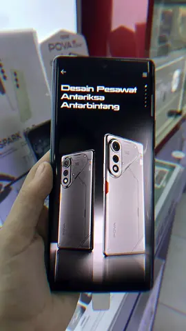 pova series spek nya mah emang bikin mabuk kepayang😵‍💫🤩 #fyp #TECNOPromotor #TECNOIndonesia #TECNOKalimantan #POVA7Series 