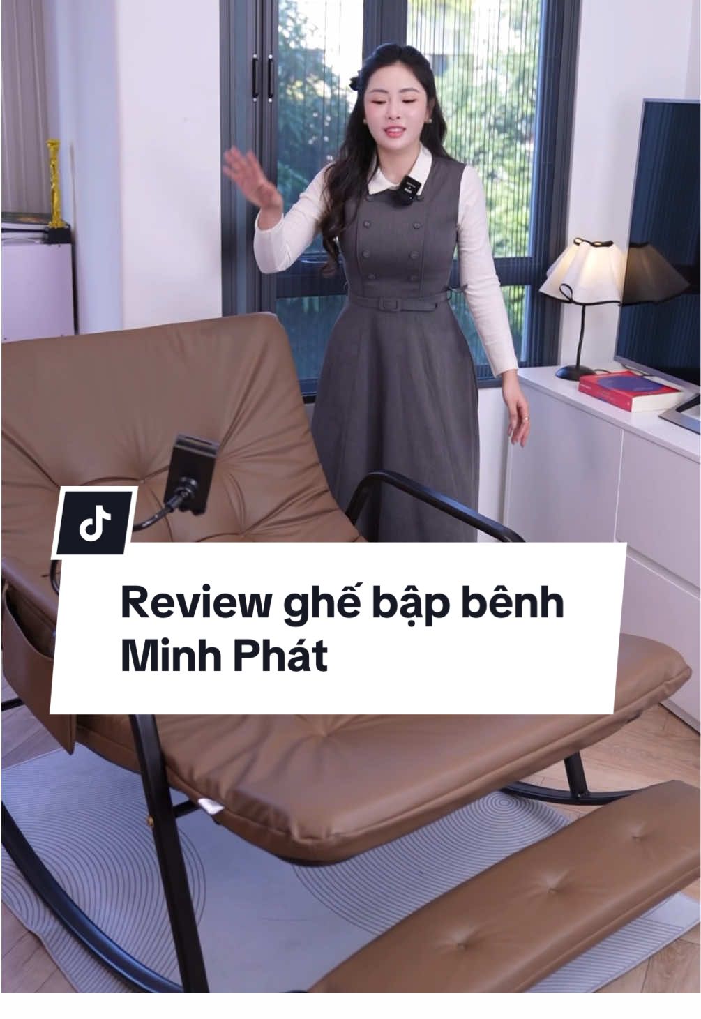 Review ghế bập bênh Minh Phát có chịu tải được như quảng cáo? #tranganna #review #xuhuong #gheminhphat 