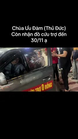 Chùa Ưu Đàm Thủ Đức nhận đồ cứu trợ lũ lụt miền Trung đến 30/11 ạ #tuthien #lulut #cuutro 