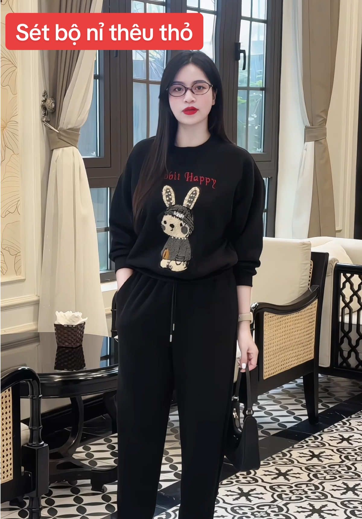 Sét bộ nỉ thêu đẹp cỡ này. Sale giá hời ko mua thì mua gì hả ce ơii#setboni #maithom6 #thoitrangnu #xh 