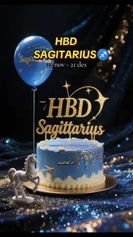 HAPPY BIRTHDAY SAGITARIUS #sagitarius #ulangtahun #happybirthday #tiktokfyp #zodiac 