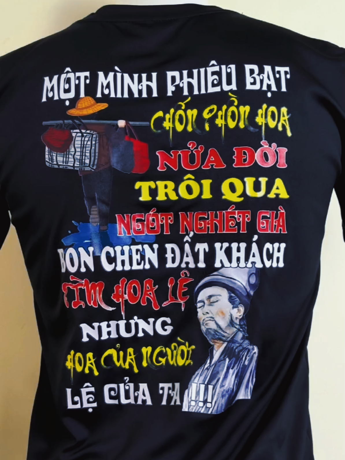 Bon chen đất khách tìm hoa lệ nhưng hoa của người lệ của ta #aothuncucchat #aothundocla #aothuninhinh #inaotheoyeucau #aothundep 