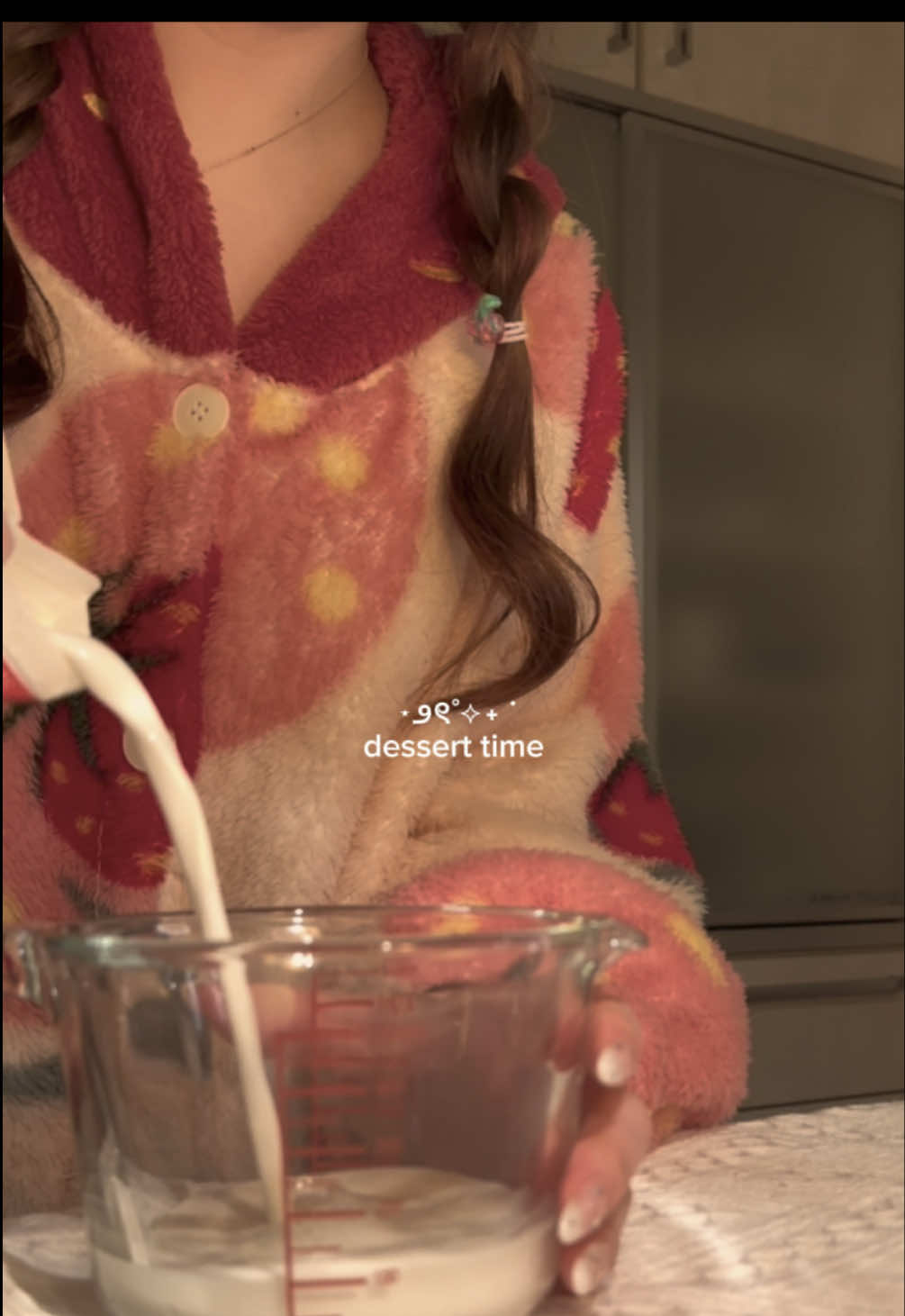 練乳に合う🐮🤍ふわっふわとろとろ #おうち時間 #cozyathome #dessert #おやつ 