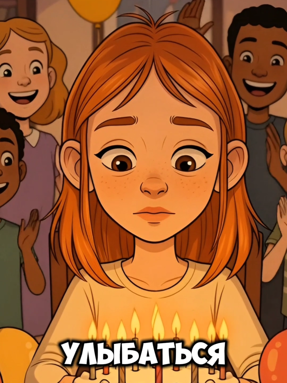 Have you ever known a girl who couldn't smile? #story #france #mystery #girls #animation 