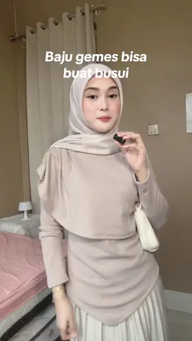 BAJU GEMES BUSUI FRIENDLY. ga espek ternyata ada dong atasan segemes iniiii yaamppun bisa buat busui lagi #atasanwanita #foryou #ootdhijab #busui #fypage 
