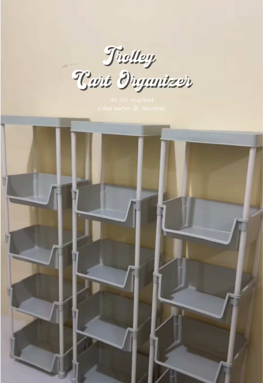 Trolley recommendation para sa mga gamit natin sa dorm, very useful sa mga gamit natin ❤️ #trolleyorganizer #trolleyrack #trolley #trolleyorganizercart #organizer 