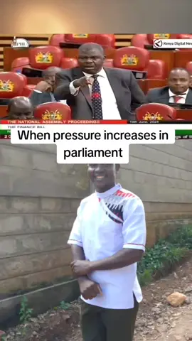 When pressure increases in parliament#kenyan #members of parliament